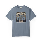 Cyclist Premium Coffee Stop Club Riders T-Shirt Comfort Colors Bicycle Ride to the Bakery Design Peloton Tee Shirt