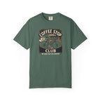Cyclist Premium Coffee Stop Club Riders T-Shirt Comfort Colors Bicycle Ride to the Bakery Design Peloton Tee Shirt