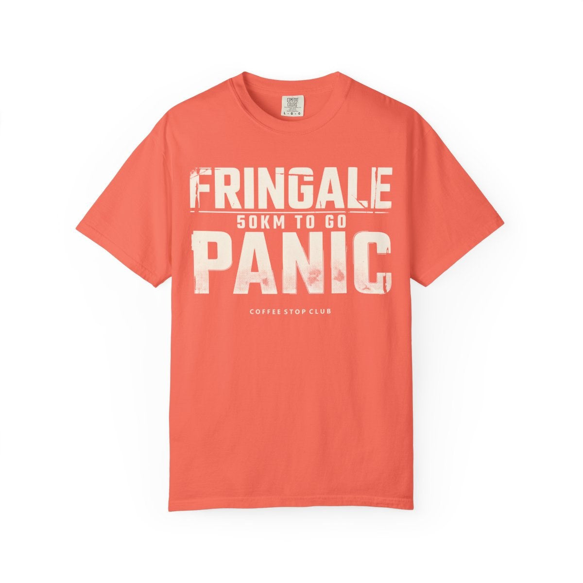 Cuillière a Bois Tour T‑Shirt — Bright Salmon HOLDING