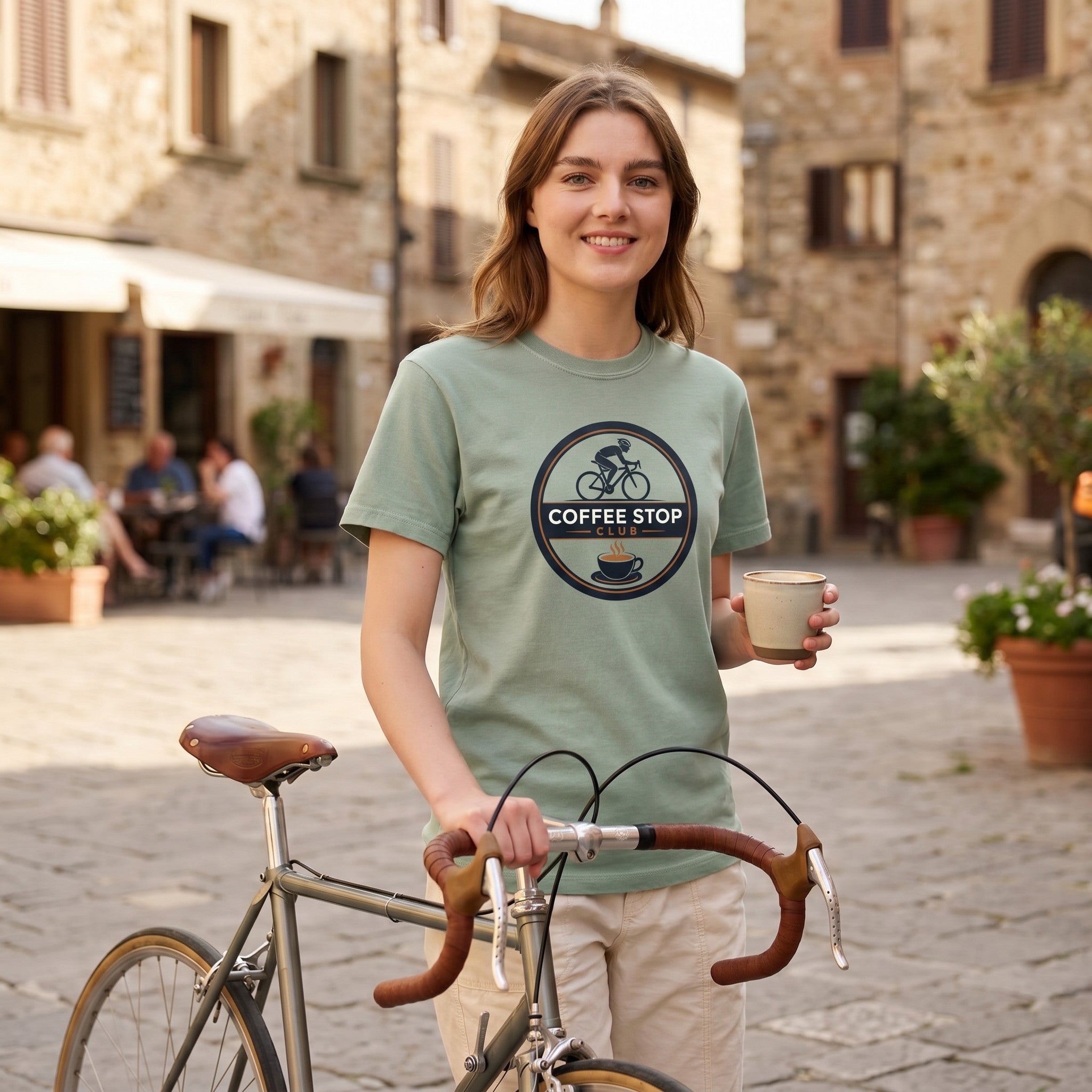 Awesome Coffee Stop Club T-Shirt — Bay lifestyle