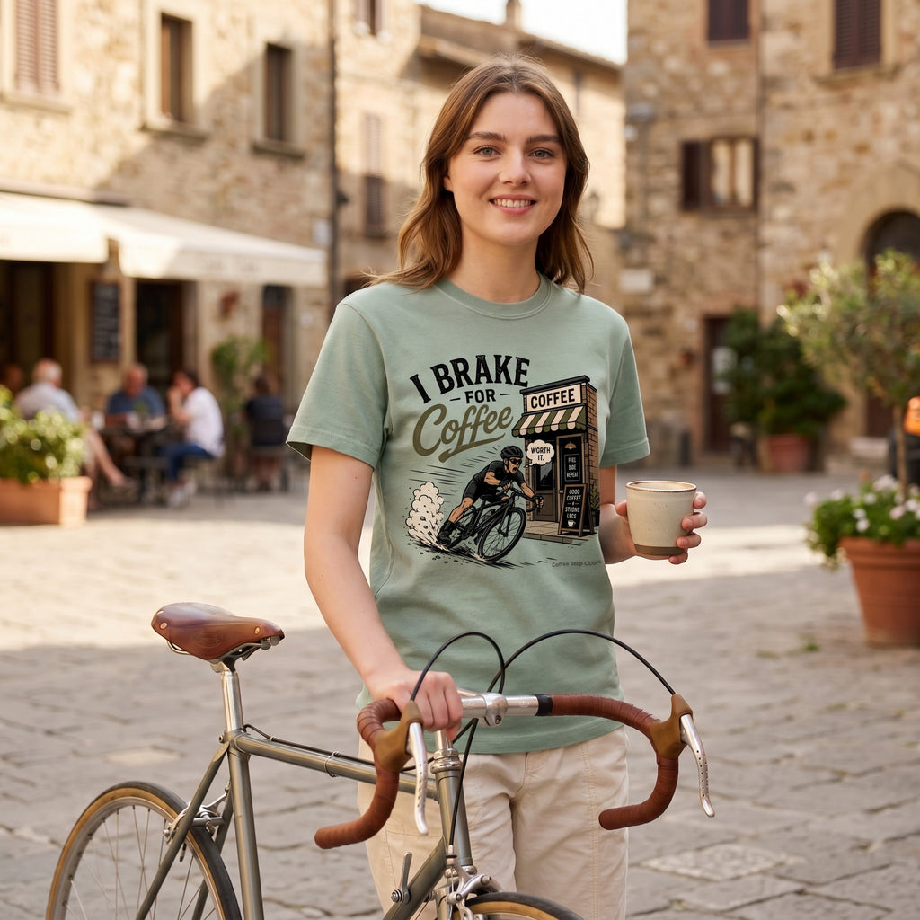 Big Brake For Coffee T-Shirt — Bay lifestyle
