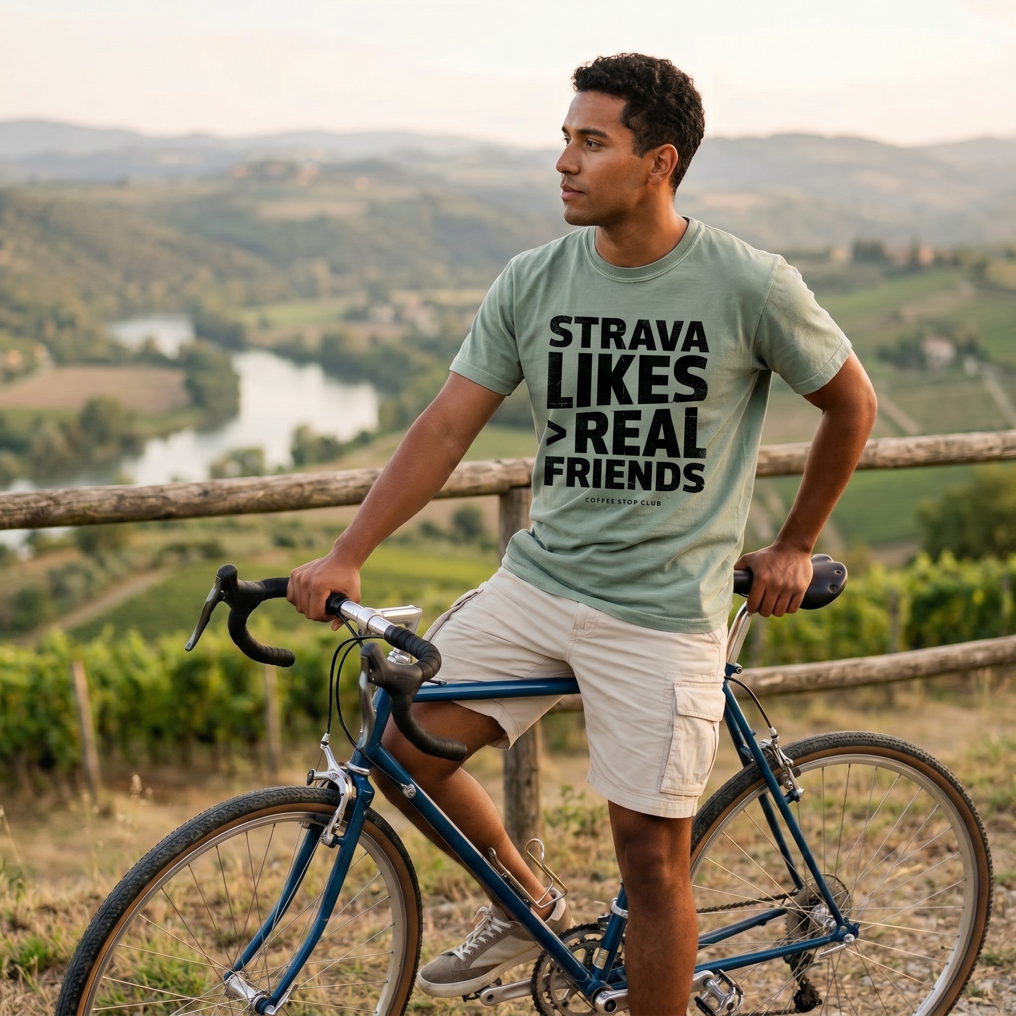 Strava Likes Friends T-Shirt — Bay lifestyle