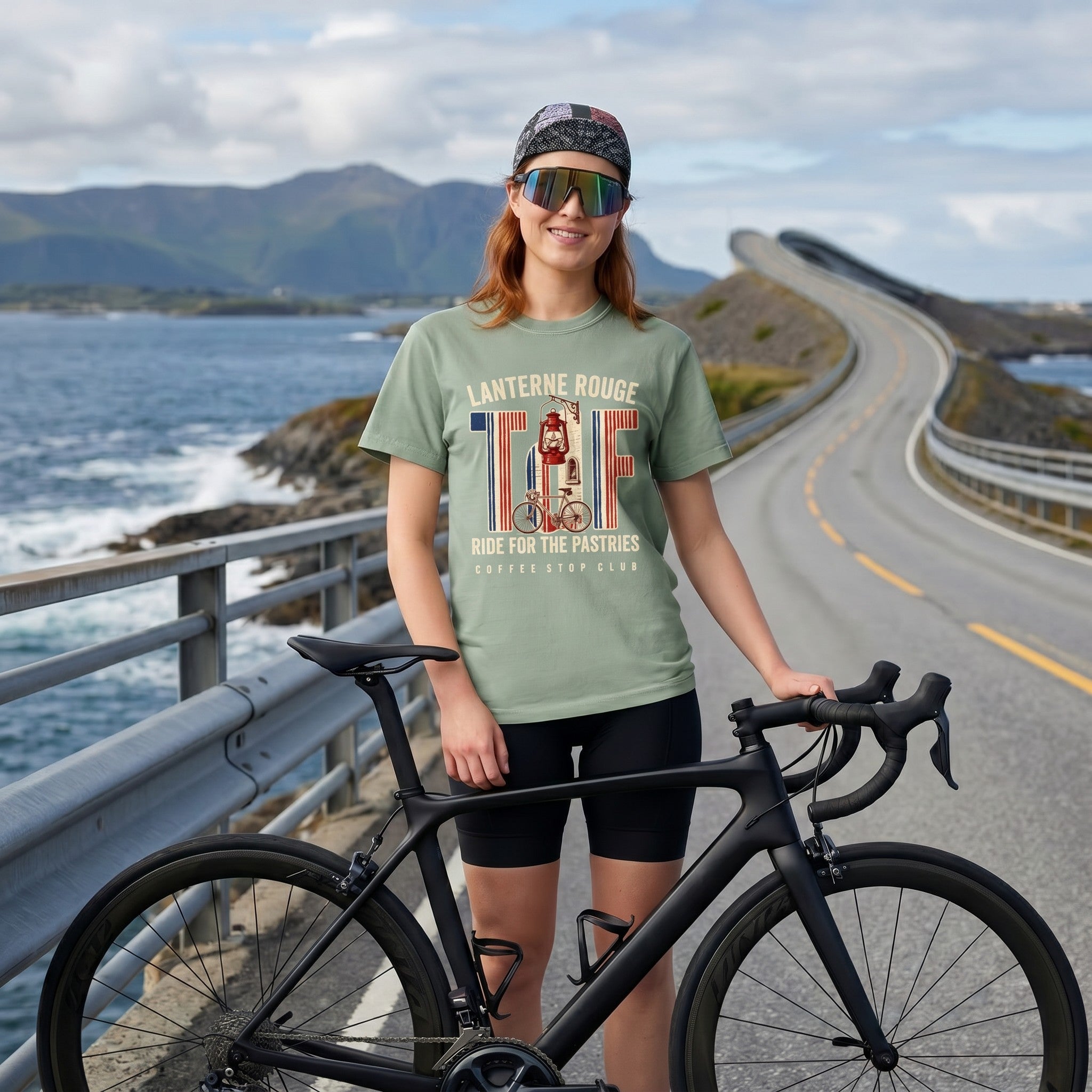 Lanterne Rouge II TdF Cycling T-Shirt — Bay lifestyle