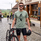 Raccoon Cycling Reflection T‑Shirt — Bay lifestyle