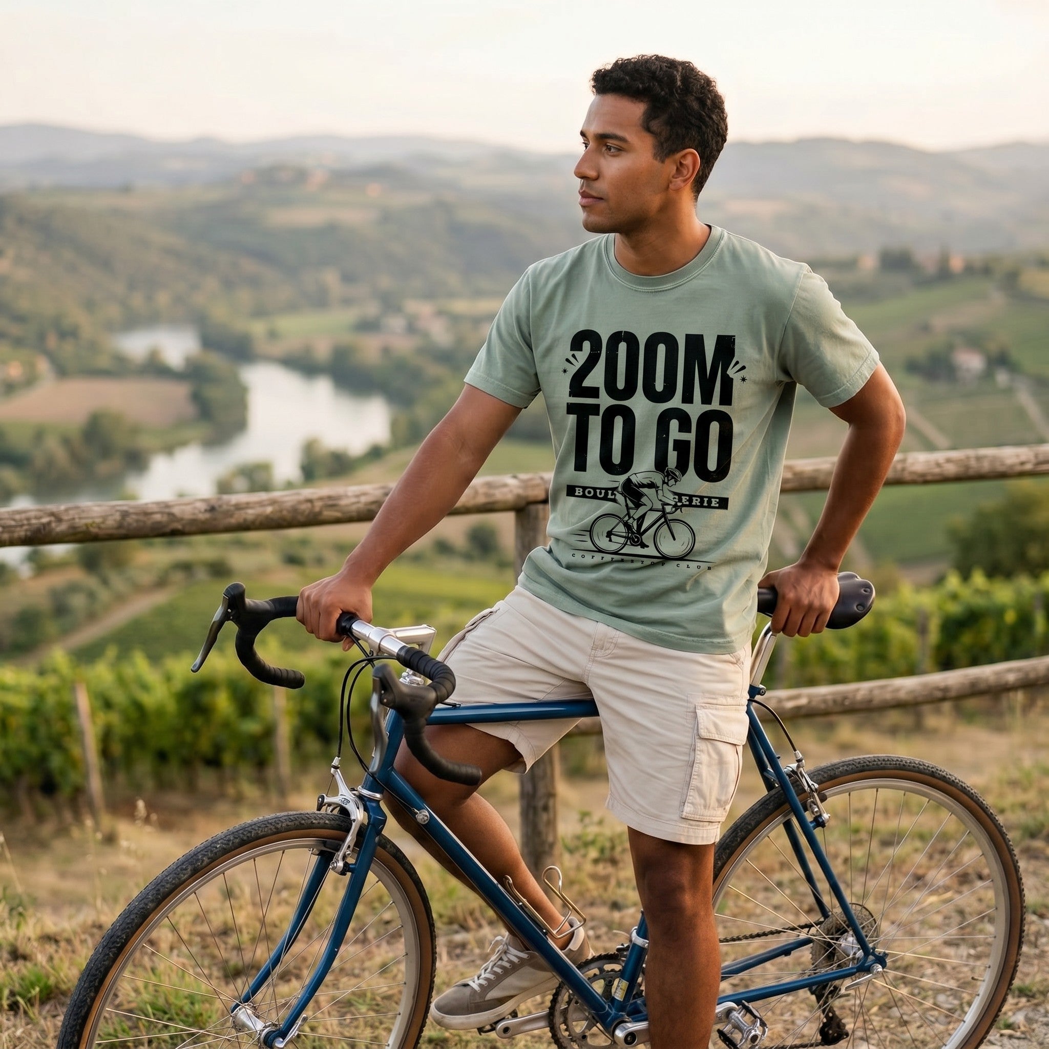 200M To Go Cycling T-Shirt — Bay lifestyle