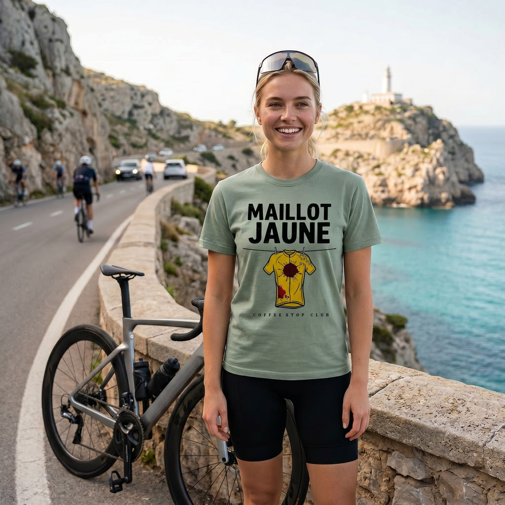 Yellow Jersey TdF Cyclist T-Shirt — Bay lifestyle