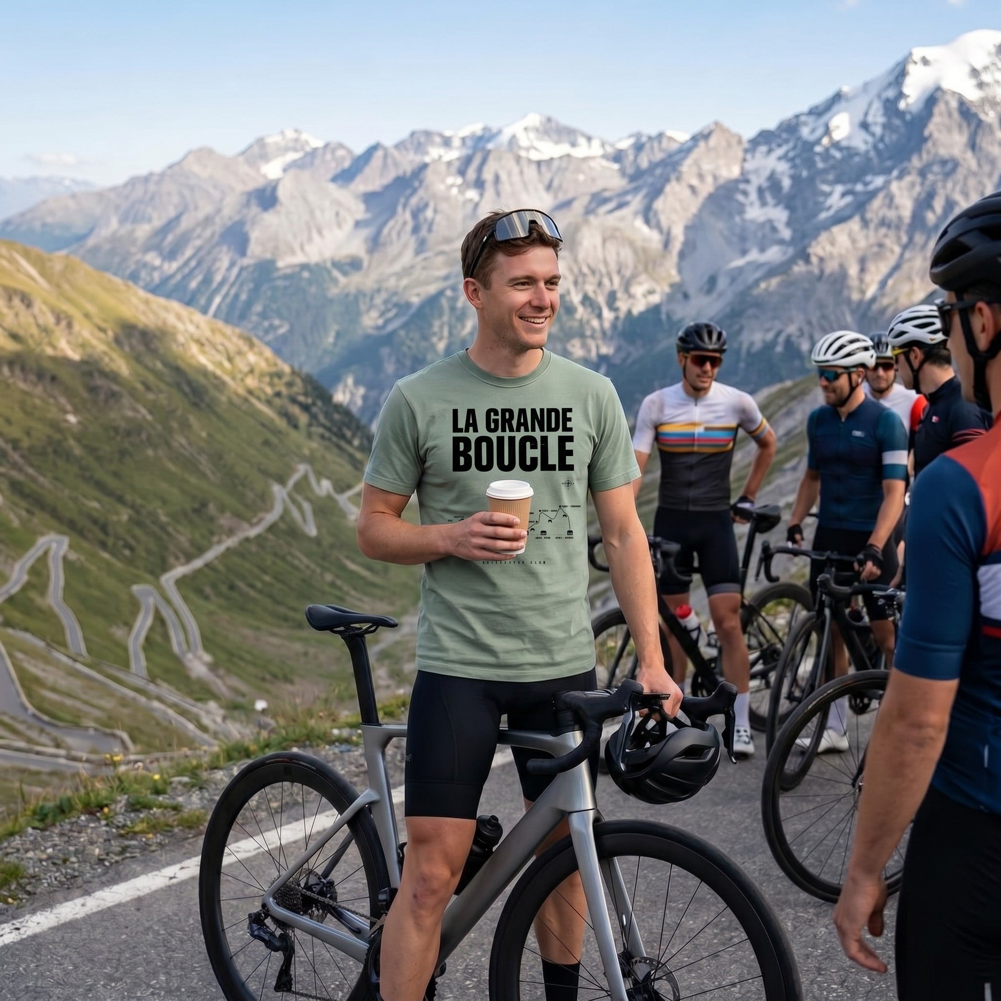 Grande Boucle TdF Cycling T-Shirt — Bay lifestyle