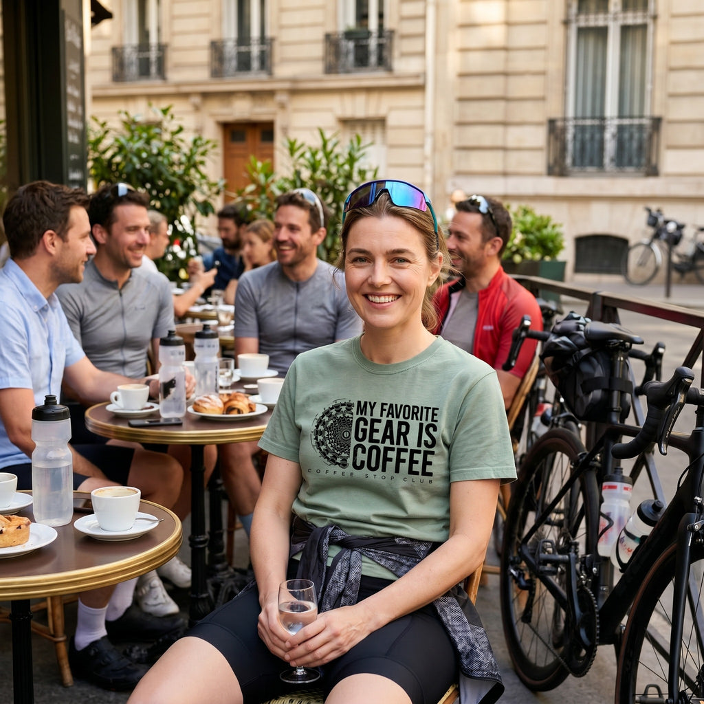 Favorite Gear is Coffee T-Shirt — Bay lifestyle