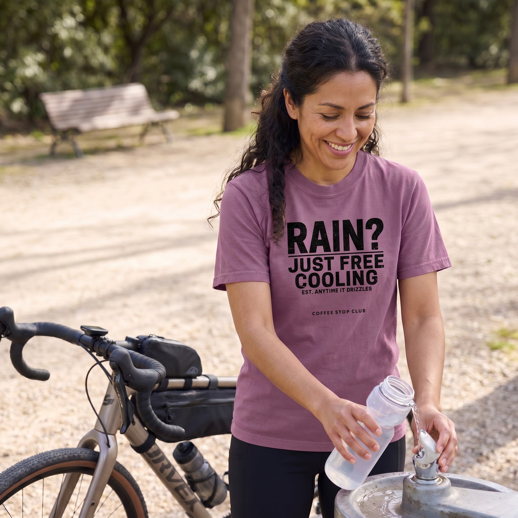 Rain Free Cooling T-Shirt — Berry lifestyle
