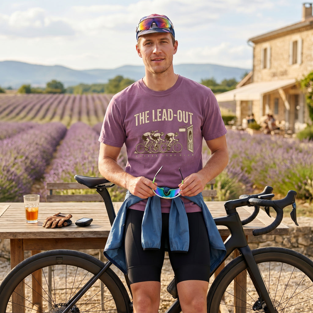 The Lead Out Cycling T-Shirt — Berry lifestyle