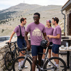 KOMs Per Hour TdF T-Shirt — Berry lifestyle