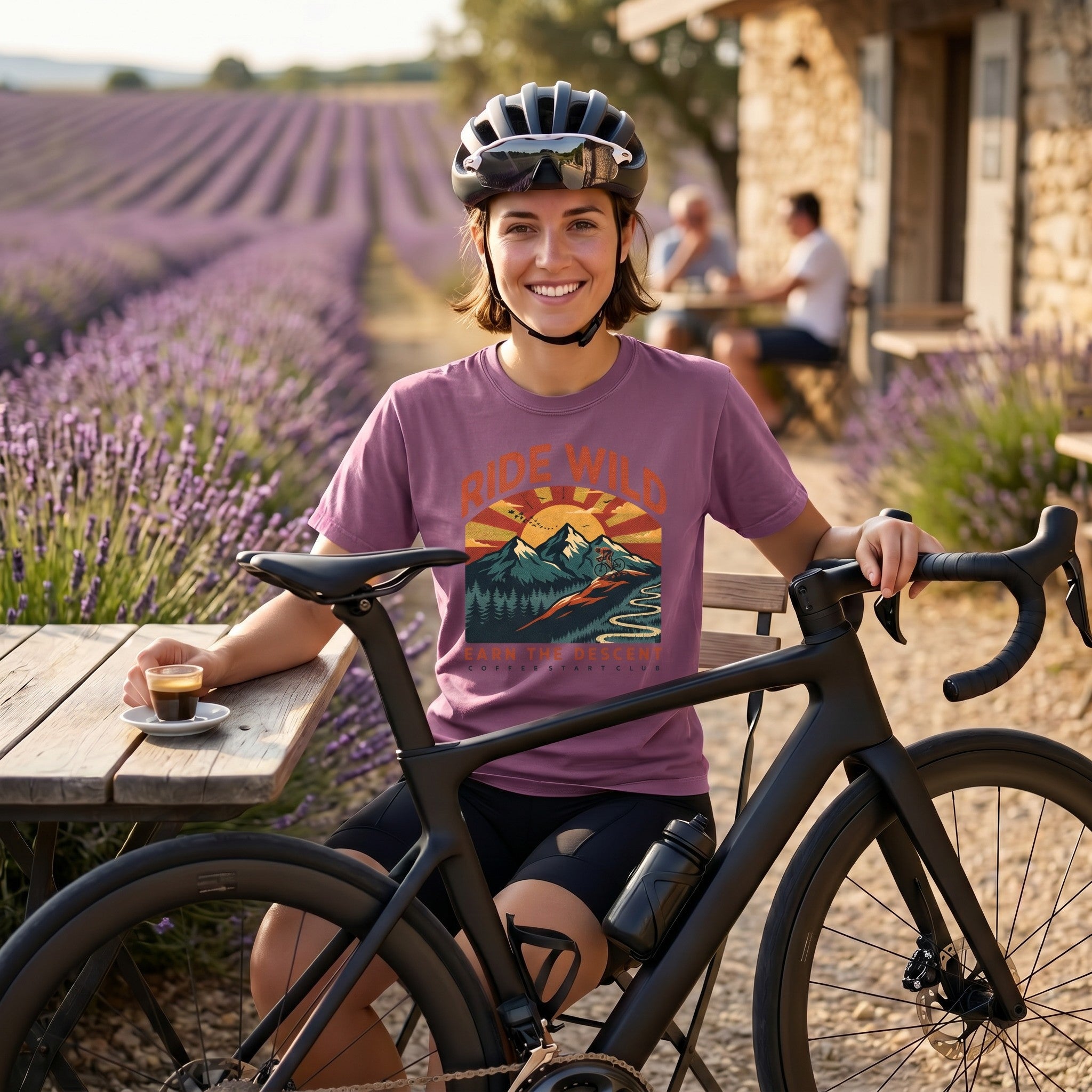 Ride Wild Cycling T-Shirt — Berry lifestyle