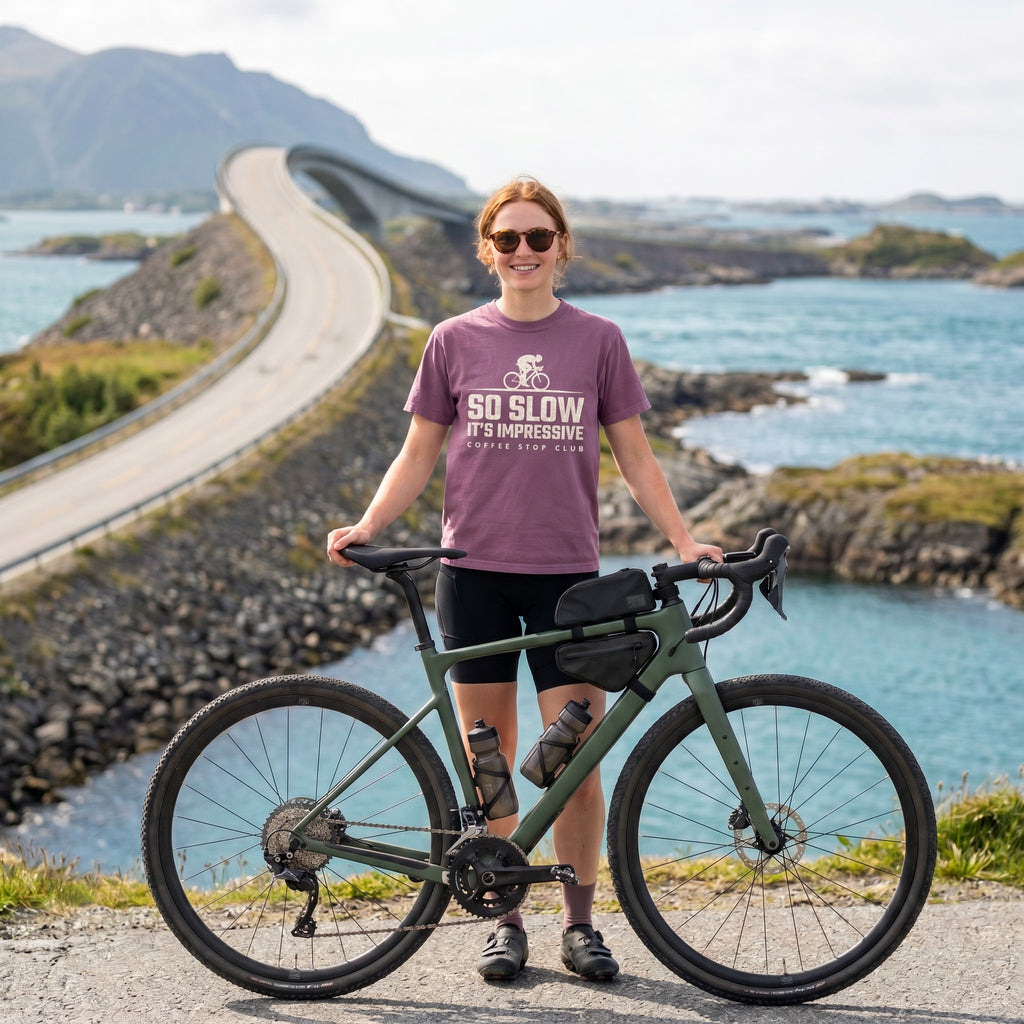 So Slow It's Impressive Cycling T-Shirt — Berry lifestyle
