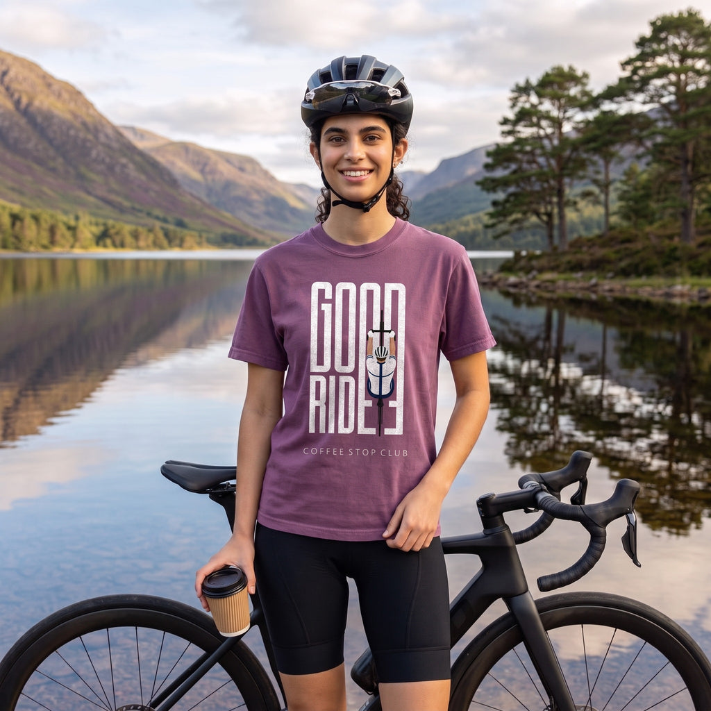 Good Rides T-Shirt — Berry lifestyle
