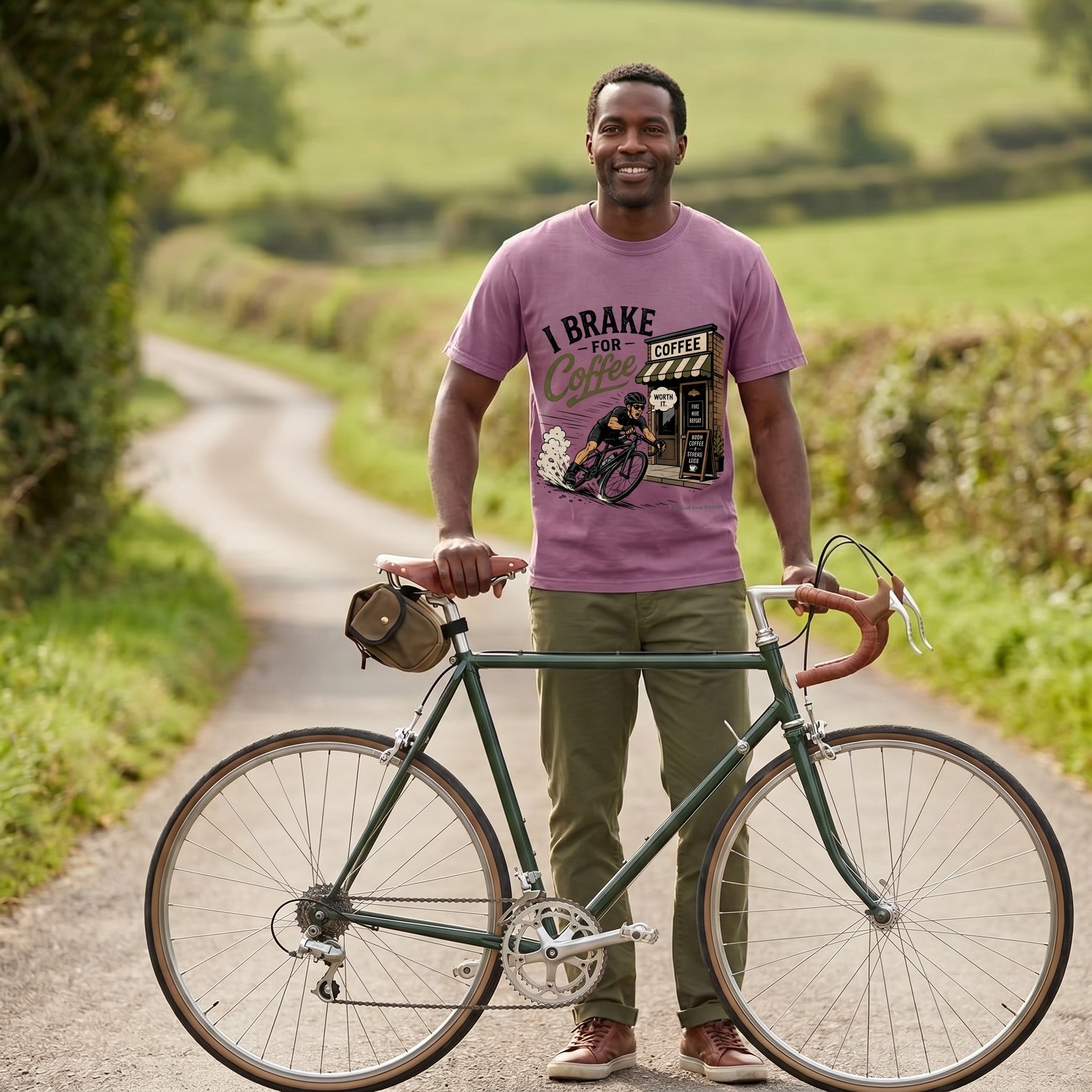 Big Brake For Coffee T-Shirt — Berry lifestyle