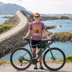 Life Is Better On Two Wheels Cycling T-Shirt — Berry lifestyle