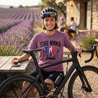 Stage Winner TdF Cycling T-Shirt — Berry lifestyle