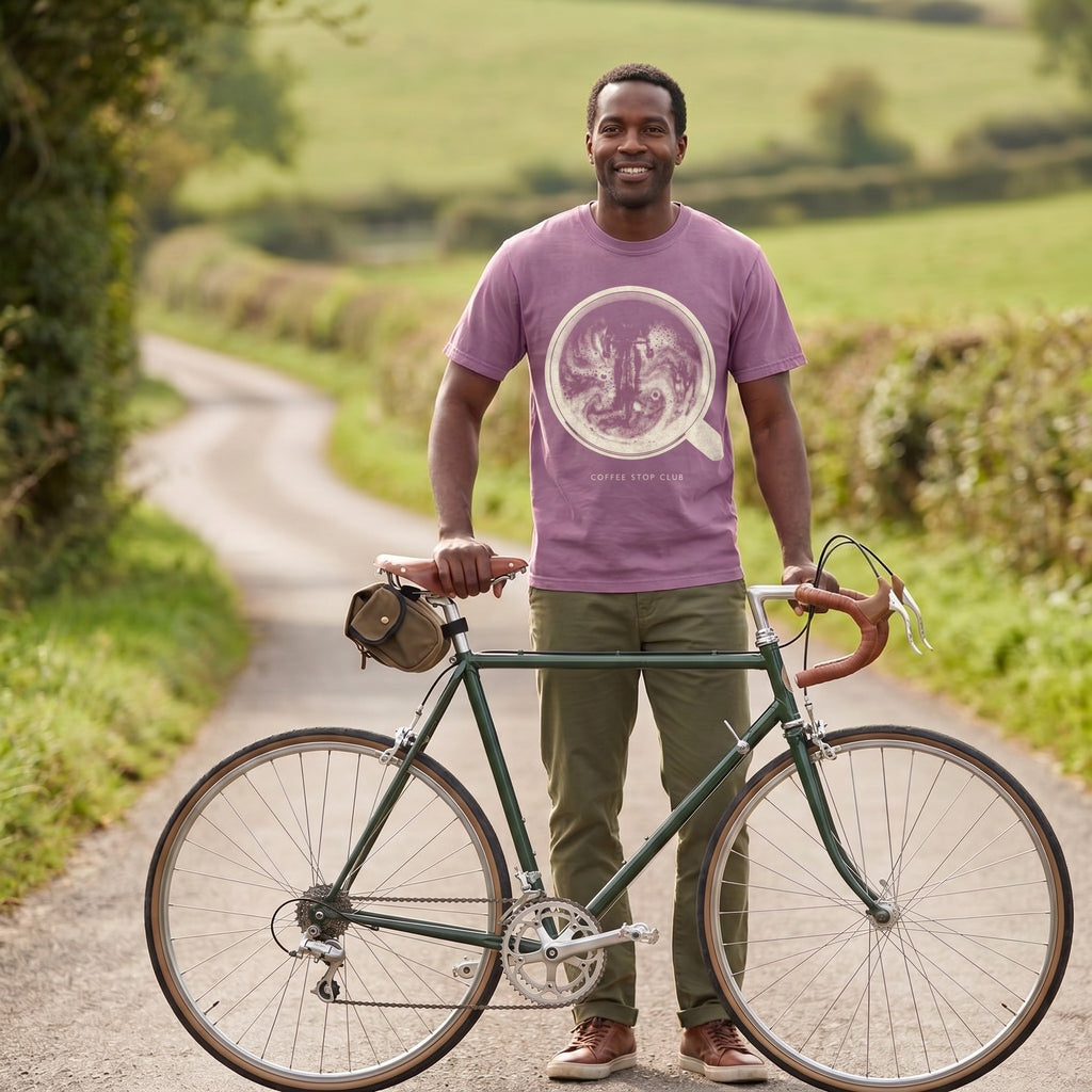 Crema de la Crema Cycling T-Shirt — Berry lifestyle