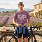 You Earned It Cycling T-Shirt — Berry lifestyle