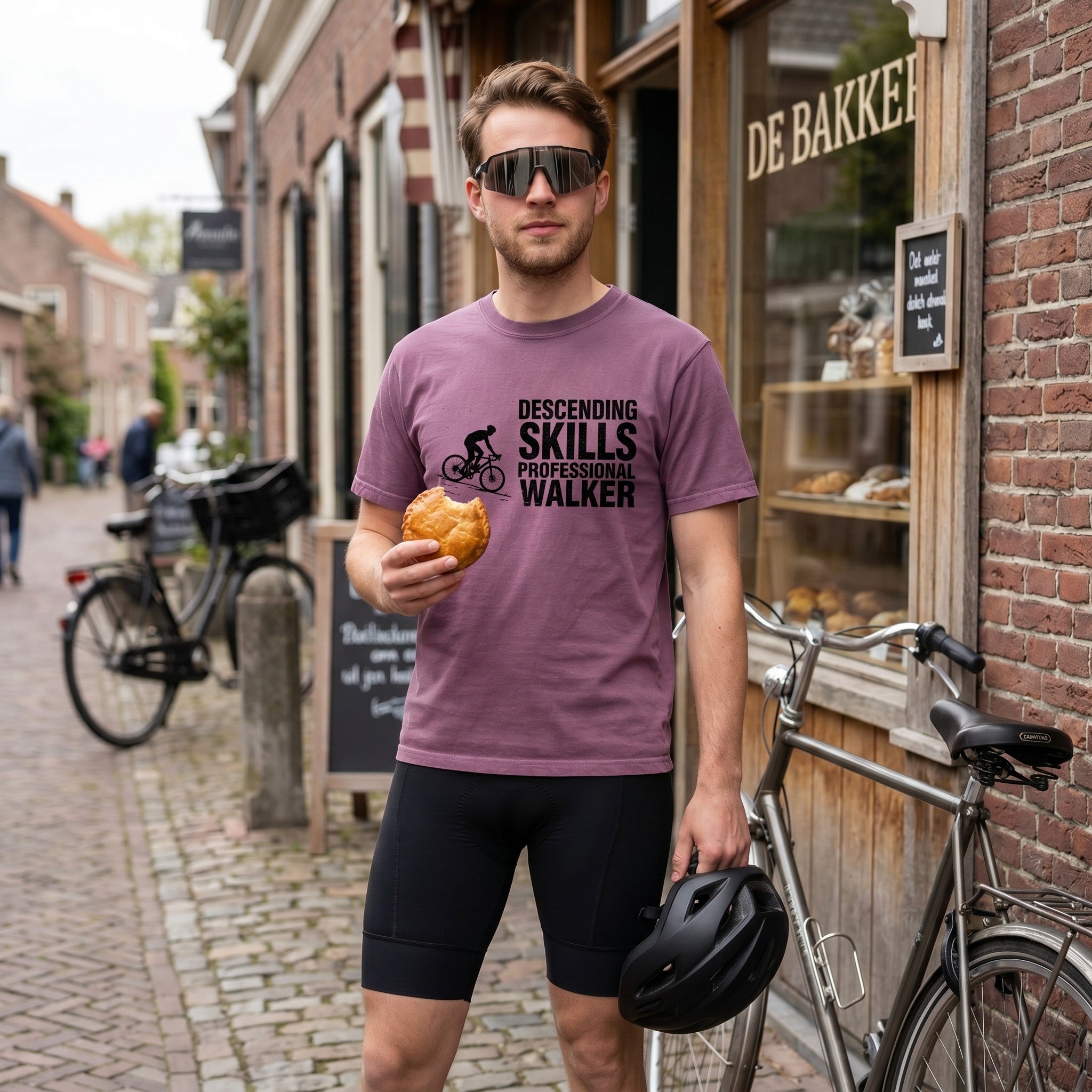 Descending Skills T-Shirt — Berry lifestyle