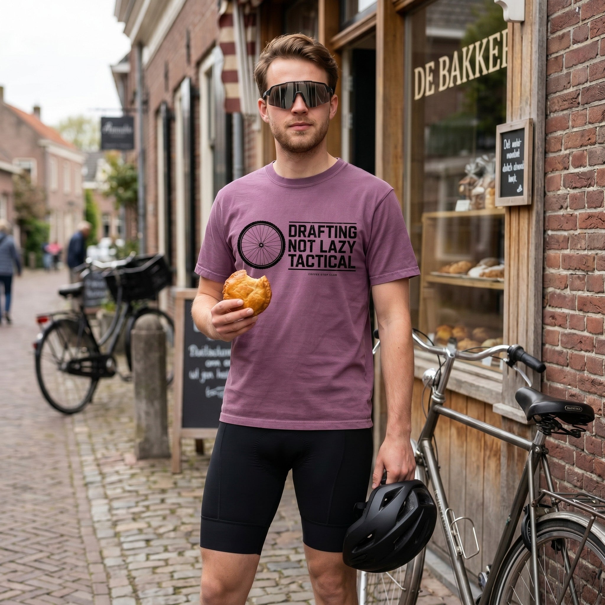 Drafting Not Lazy T-Shirt — Berry lifestyle