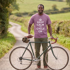 Keep Calm and Cycle On T-Shirt — Berry lifestyle