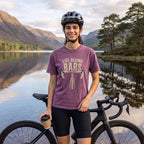 "Life Behind Bars" Cycling T-Shirt — Berry lifestyle