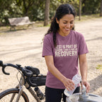 Rest is Recovery T‑Shirt — Berry lifestyle