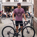 I'll Be In My Office Bike T‑Shirt — Berry lifestyle