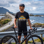 Out of Puff Cycling T-Shirt — Black lifestyle