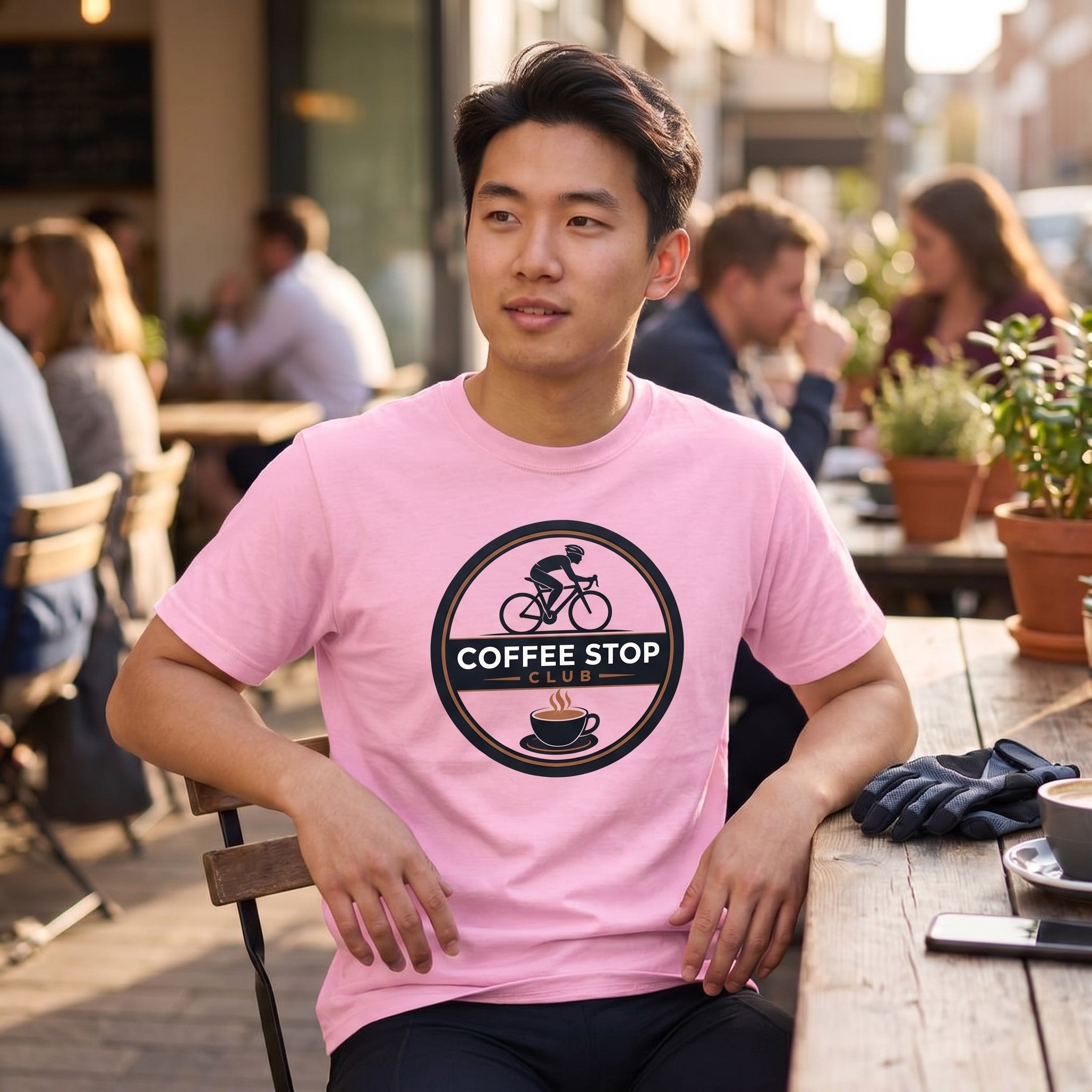 Awesome Coffee Stop Club T-Shirt — Blossom lifestyle