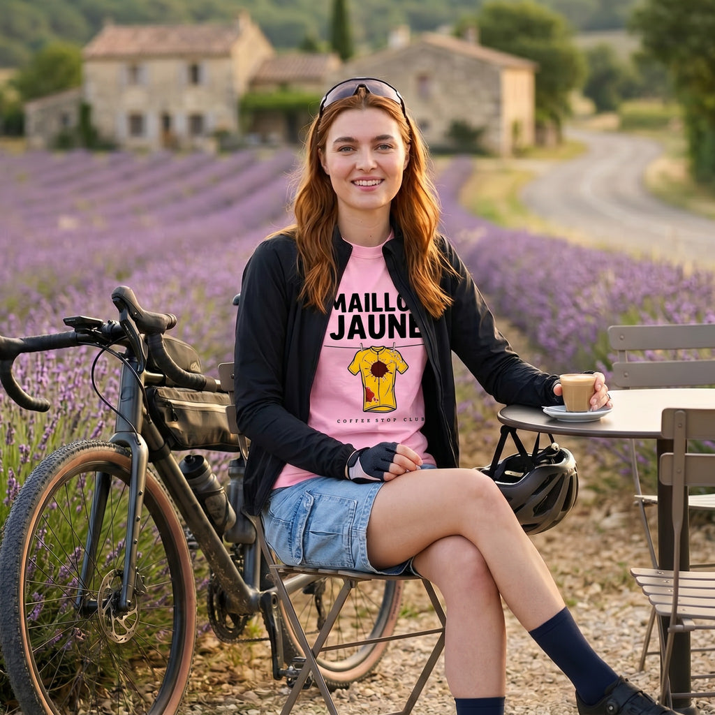 Yellow Jersey TdF Cyclist T-Shirt — Blossom lifestyle