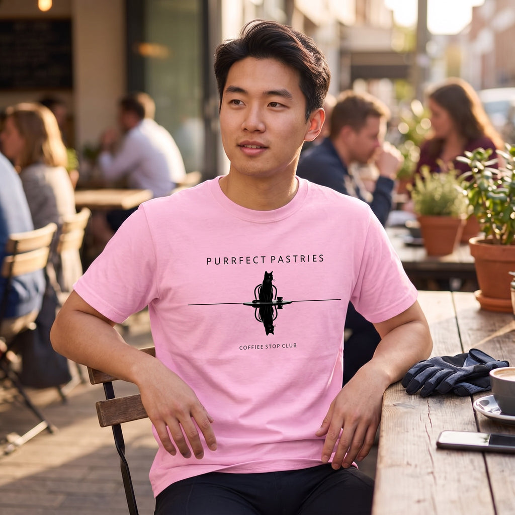 Cat Reflection Cycling T-Shirt — Blossom lifestyle