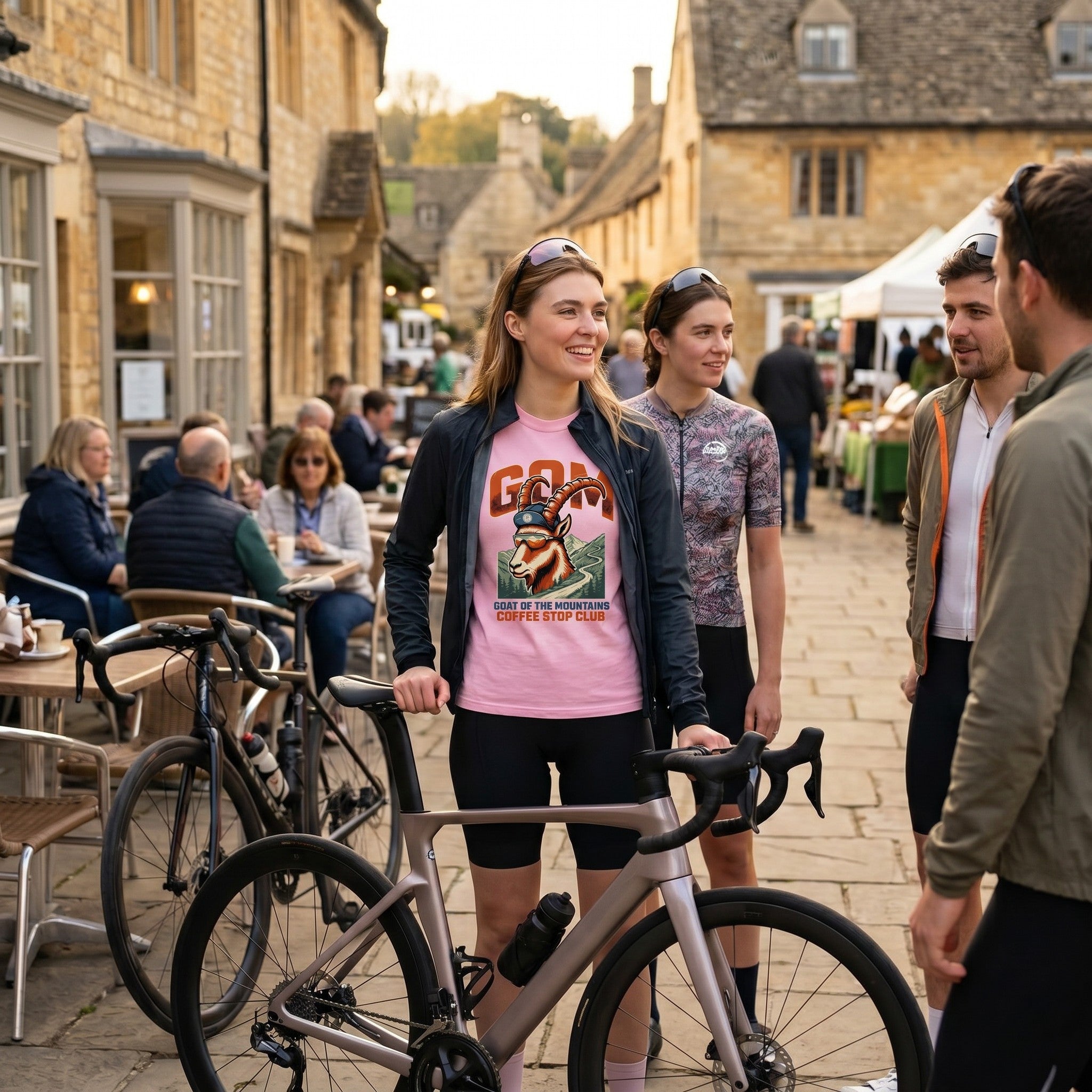 G.O.A.T.M Cycling T-Shirt — Blossom lifestyle