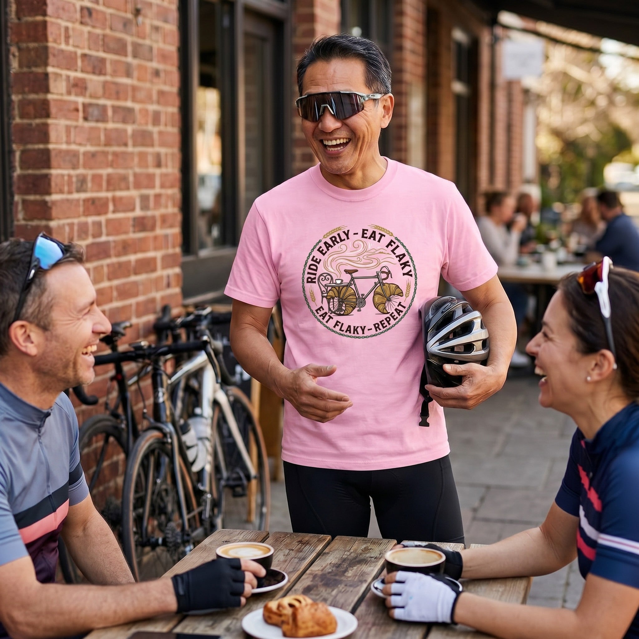 Ride Early Eat Flaky T-Shirt — Blossom lifestyle