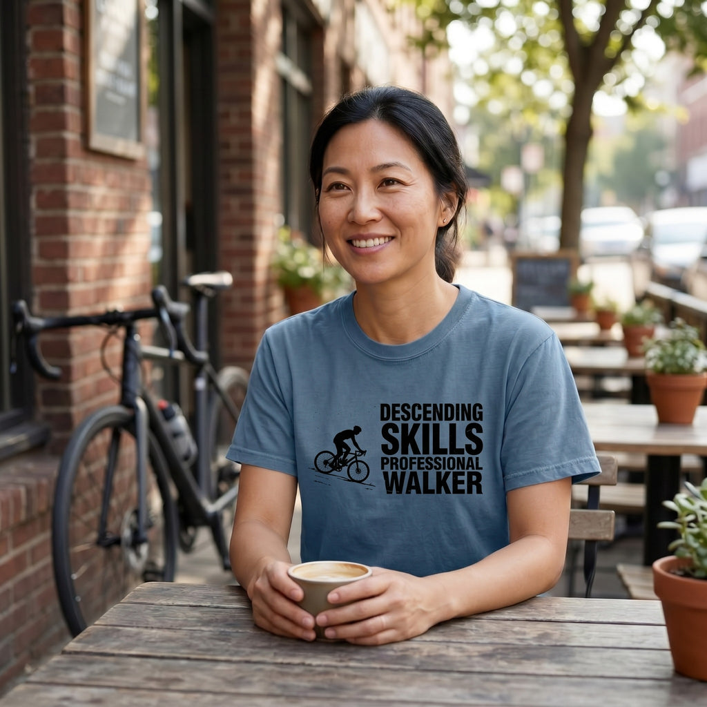 Descending Skills T-Shirt — Blue Jean lifestyle
