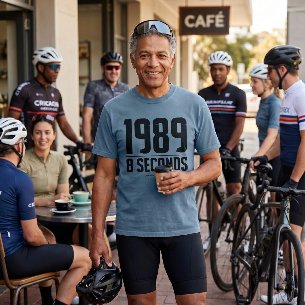 1989 in 8 Seconds T-Shirt — Blue Jean lifestyle
