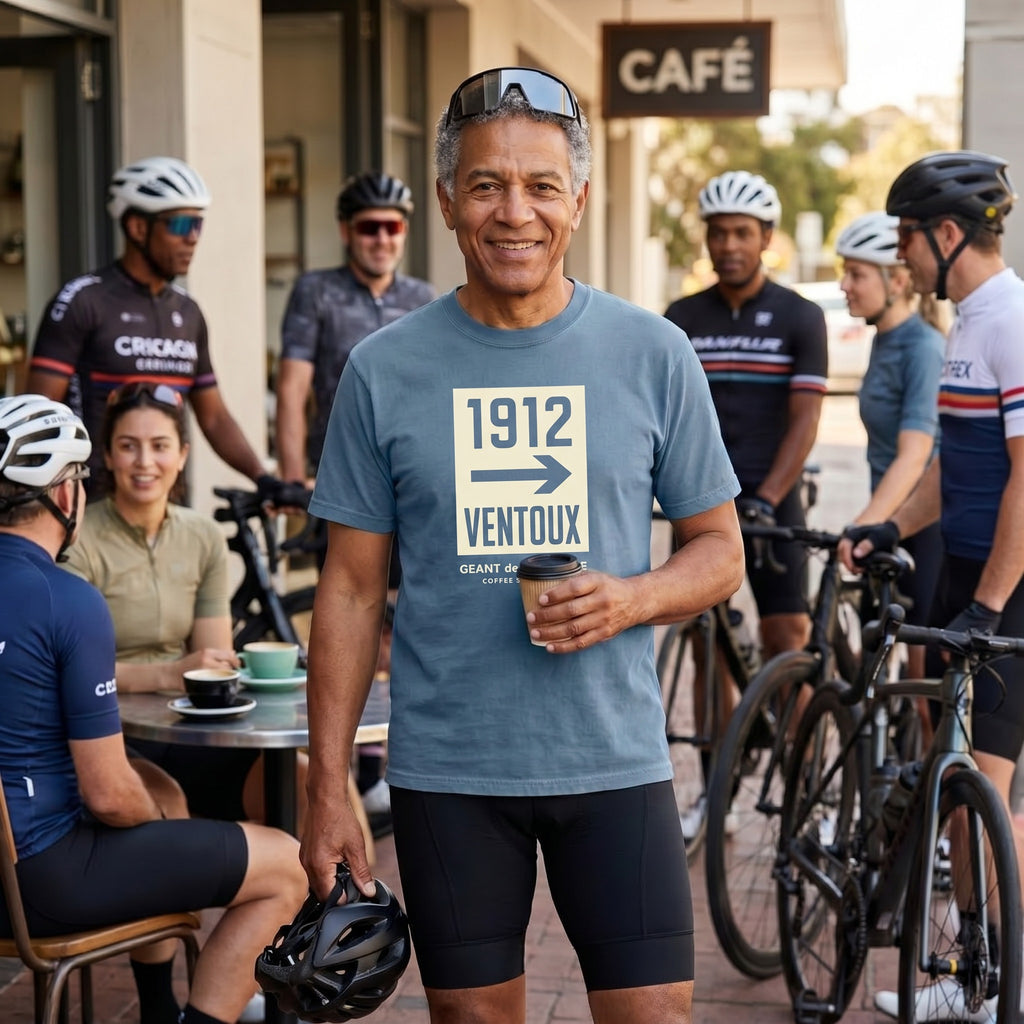 Ventoux 1912 T‑Shirt — Blue Jean lifestyle