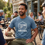 Domestiques Vintage Society T-Shirt — Blue Jean lifestyle