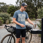 My Bike - My Partner - Just Sayin' T‑Shirt — Blue Jean lifestyle