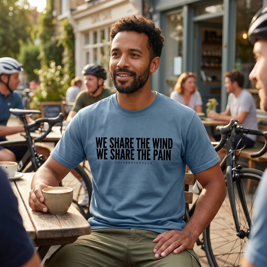 We Share the Wind T‑Shirt — Blue Jean lifestyle