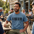 We Share the Wind T‑Shirt — Blue Jean lifestyle
