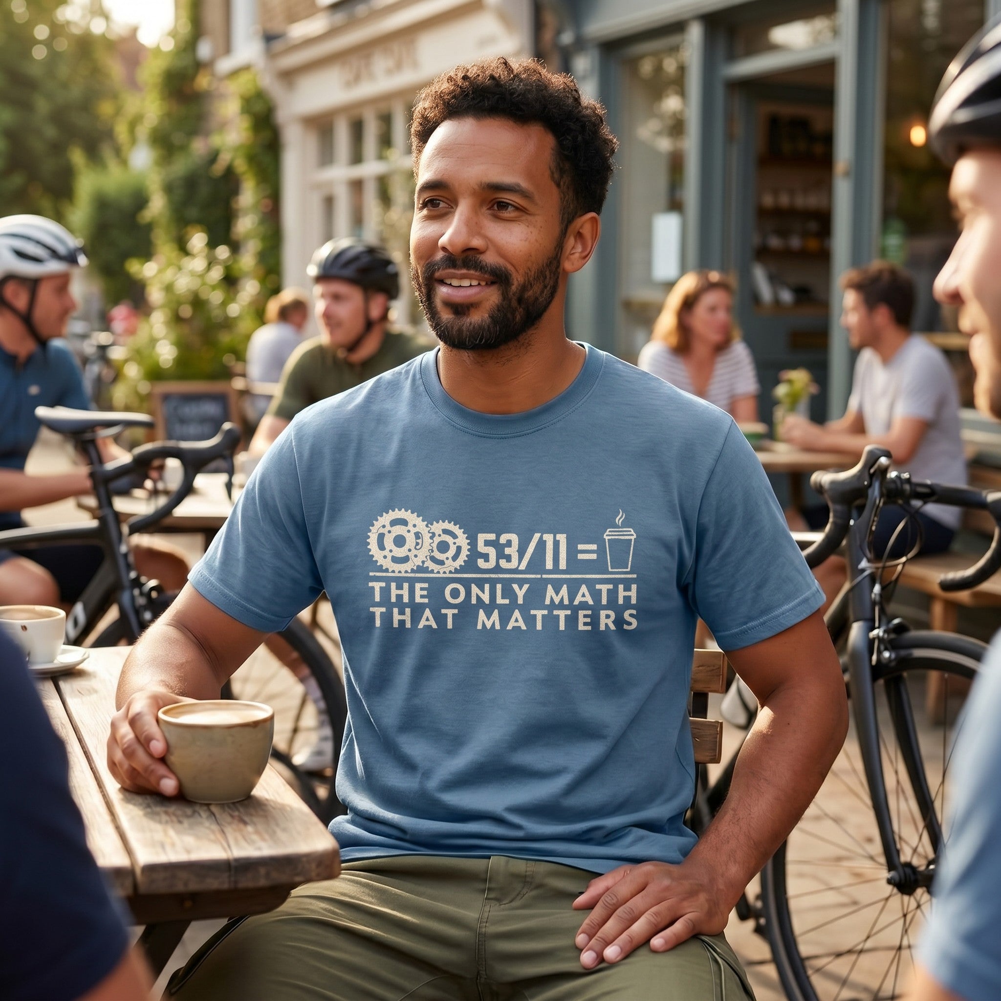 53/11 Matters T‑Shirt — Blue Jean lifestyle