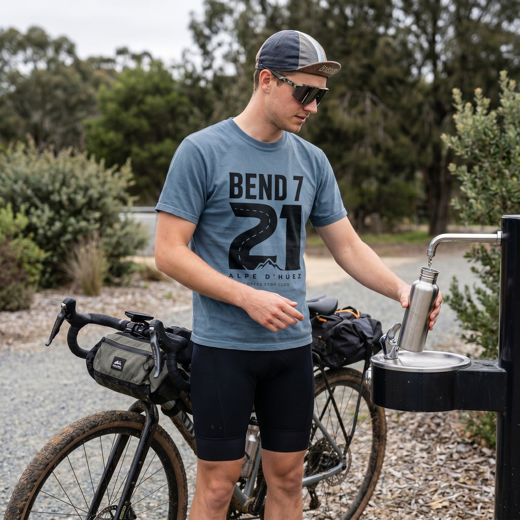 Bend 7 L'Alpe T-Shirt — Blue Jean lifestyle