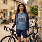 Domestique Alien Cycling T-Shirt — Blue Jean lifestyle