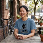 Feral Until Coffee T-Shirt — Blue Jean lifestyle