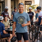 Average Speed Cycling T-Shirt — Blue Jean lifestyle