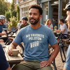 Favorite Peloton T‑Shirt — Blue Jean lifestyle