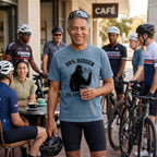 99% Hidden 1% Uploaded Cycling T-Shirt — Blue Jean lifestyle