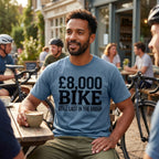 KOM POLKA DOT Tour T‑Shirt — Blue Jean lifestyle
